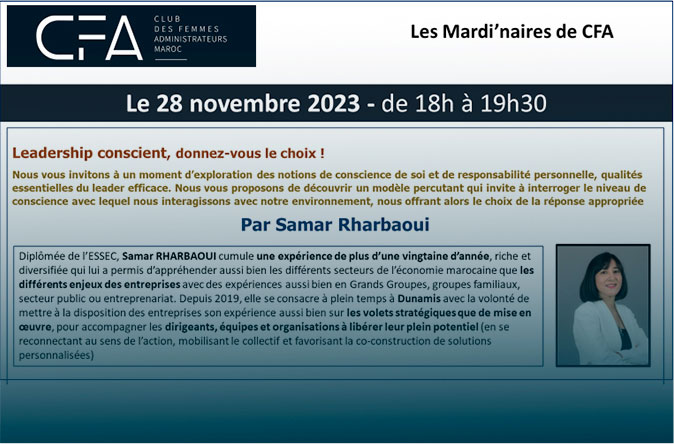 Leadership conscient, donnez-vous le choix !